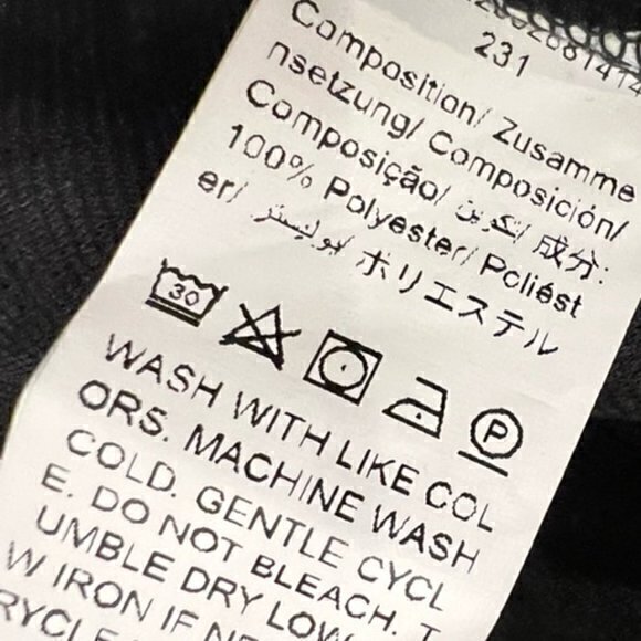 🛍️2 for $25 Sale🛍️ Black Waffle Square Crew Neck Sweatshirt 1X Cozy - Picture 14 of 14